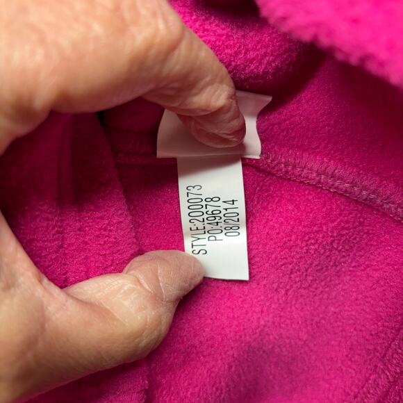 Vineyard Vines Pink Fleece Vest - Women's‎ Size Small - Picture 9 of 11